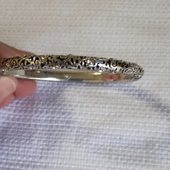 Brighton Silver Crystal Bracelet - Picture 2 of 3